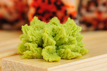 Image showing closeup of wasabi