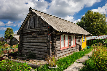 Image showing Old Russian wooden house