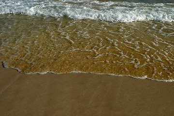 Image showing ocean and beach waves