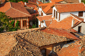 Image showing Roofs of old ankara