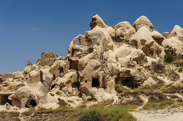 Image showing Rocks near Goreme,  Cappadocia, Turkey