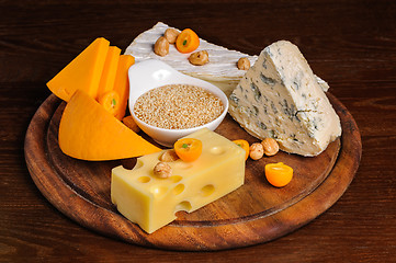 Image showing cheese plate