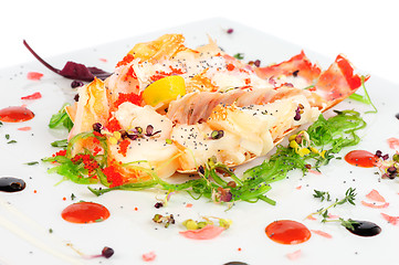 Image showing Lobster salad in japanese style