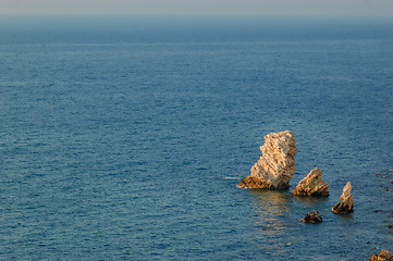 Image showing Rock in the sea near Tarhankut