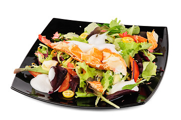 Image showing Lobster salad in japanese style