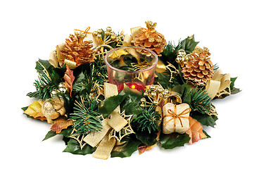 Image showing Artificial Christmas decoration