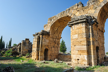 Image showing Ruins of Hierapolis, now Pamukkale