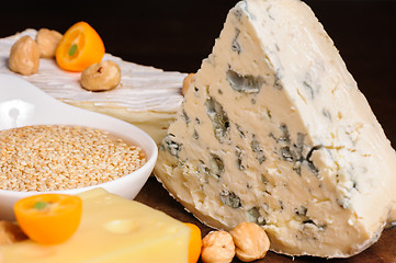 Image showing cheese plate