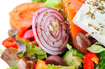 Image showing greek salad