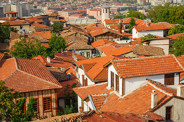 Image showing Roofs of old ankara