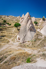 Image showing Rocks near Goreme, , Cappadocia, Turkey