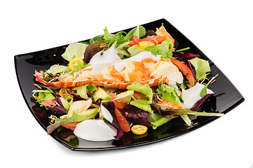 Image showing Lobster salad in japanese style