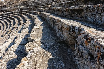 Image showing Ancient theater in Hierapolis