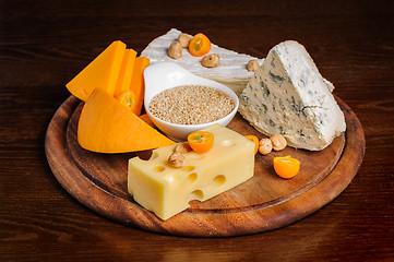 Image showing cheese plate