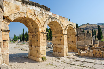 Image showing Ruins of Hierapolis, now Pamukkale