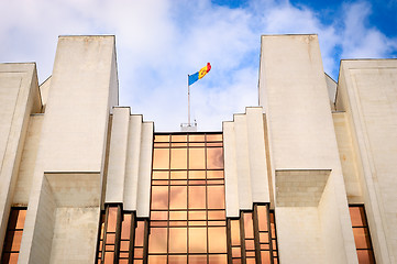 Image showing President's administration building, Chisinau, Moldova