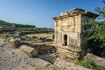 Image showing Ruins of Hierapolis, now Pamukkale