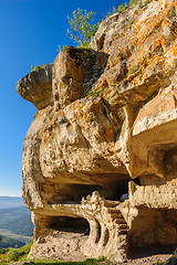 Image showing Caves at Tepe Kermen, Crimea