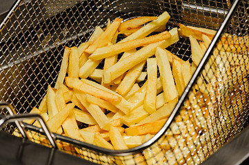 Image showing preparation of french fries