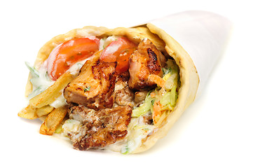 Image showing greek gyros