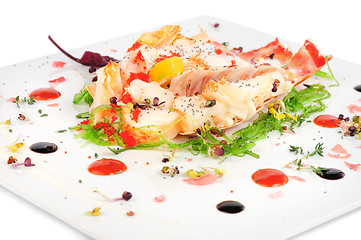 Image showing Lobster salad in japanese style