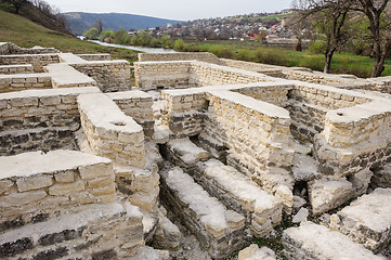 Image showing Ruins of public bath, old Orhei, Moldova