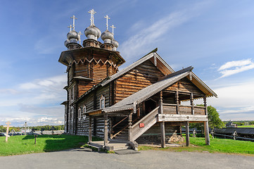 Image showing Wooden church at Kizhi, Russia