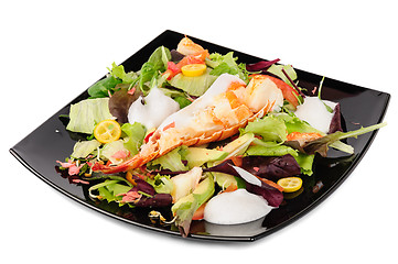 Image showing Lobster salad in japanese style