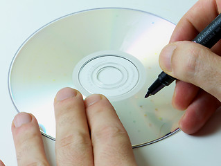 Image showing Cd/DVD Labeling
