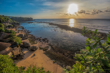Image showing Balinese sunset