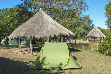 Image showing camping in Africa