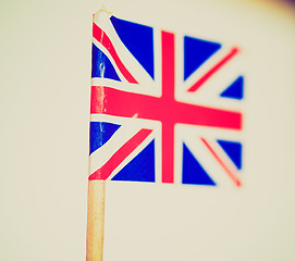 Image showing Retro look UK Flag