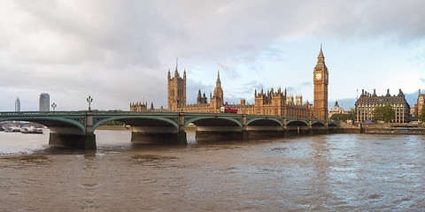 Image showing Houses of Parliament London