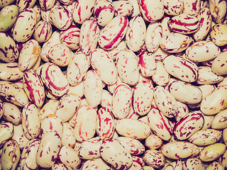 Image showing Retro look Beans salad