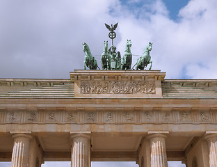 Image showing Brandenburger Tor Berlin