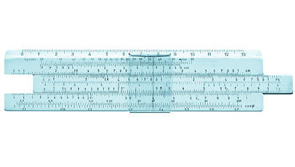 Image showing Slide ruler