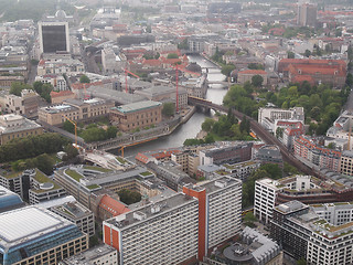 Image showing Berlin aerial view