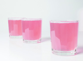 Image showing Pink grapefruit saft