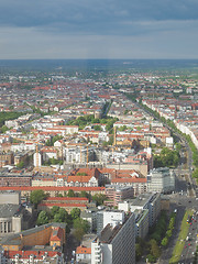 Image showing Berlin aerial view