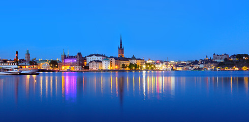 Image showing View of Stockholm city