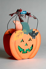 Image showing halloween basket