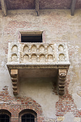 Image showing Balcony of Romeo and Juliet