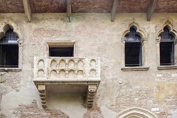 Image showing Romeo and Juliet balcony