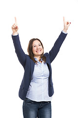 Image showing Happy Business Woman