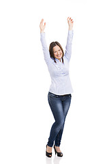 Image showing Happy woman