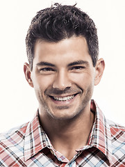 Image showing Handsome man smiling