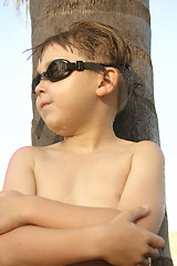 Image showing Boy swimmer