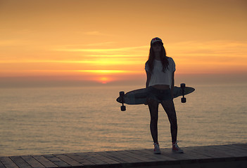 Image showing Skater Girl