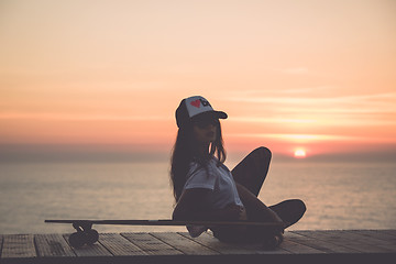 Image showing Skater Girl