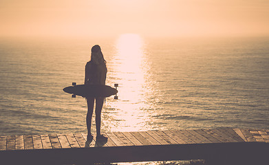 Image showing Skater Girl